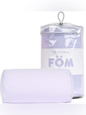 Brookstone The Original FOM Squishy Microbead Travel Pillow Standard/Head Lilac